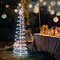 16 Modes Spiral Lighted Christmas Tree Outdoor Yard Decorations